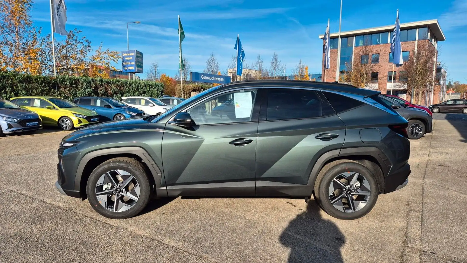 Hyundai TUCSON 1.6 T-GDI 48V DCT Business MJ26 Grün - 2