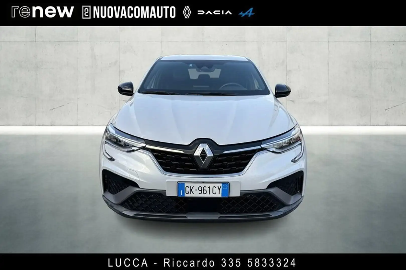 Renault Arkana 1.6 E-Tech hybrid R.S. Line Fast Track 145cv Bianco - 2