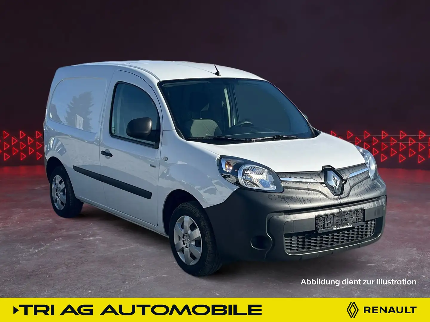 Renault Kangoo Rapid Z.E. 100% Elektrisch inklusive Batt Weiß - 1