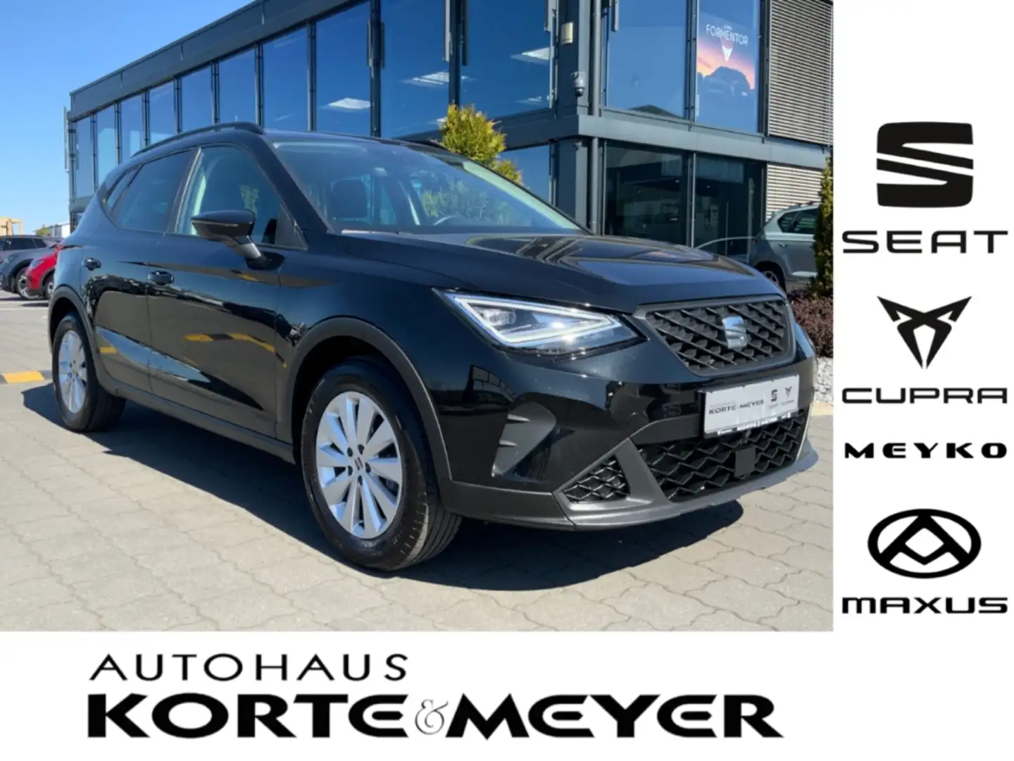 SEAT Arona Style 1.0TSI 6-Gang+ACC+DAB +USB Schwarz - 1