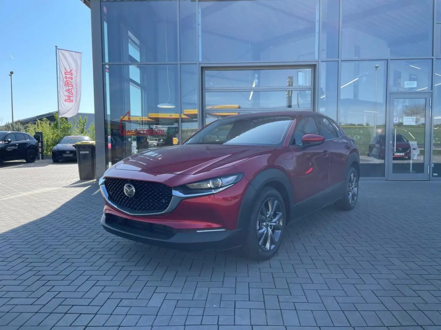 Mazda CX-30 2.0L (186PS) Autom. Exclusive-line Sitzhei Rot - 2