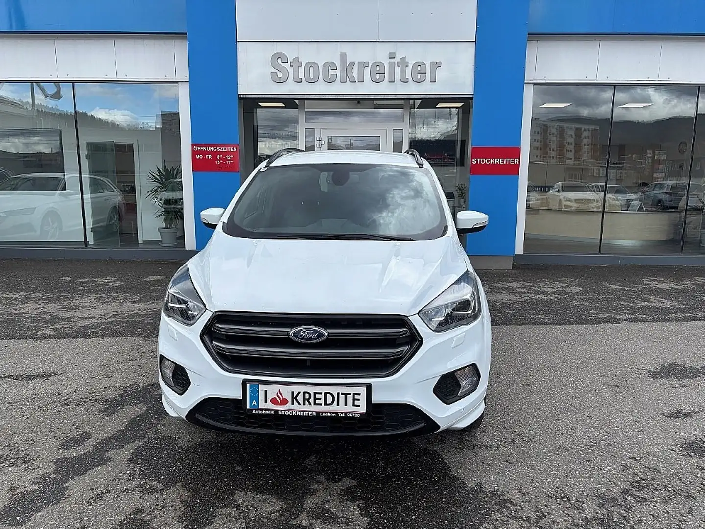 Ford Kuga 2,0 TDCi ST-Line Aut.*XENON*NAVI*TEMPO*KAMERA Blanco - 1