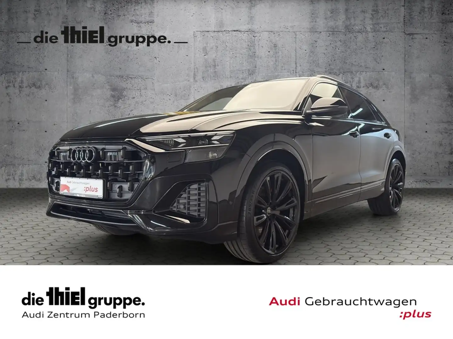 Audi Q8 50 TDI S line quattro Laserlicht/Pano/STHZG/23 ... Noir - 1