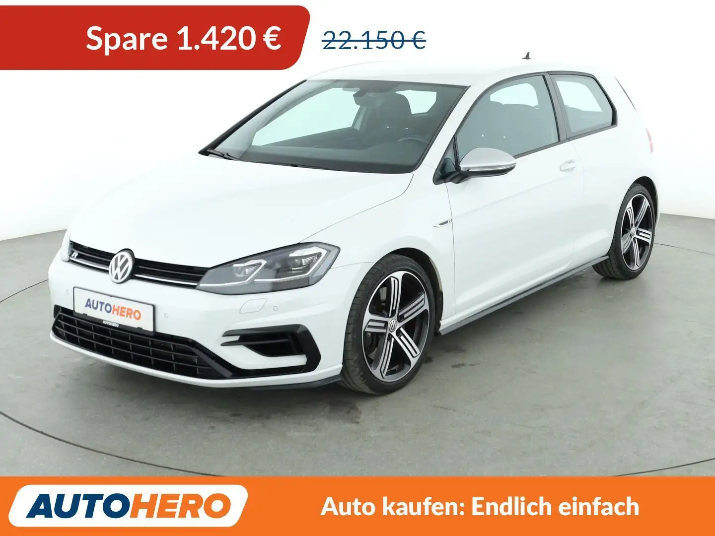 Volkswagen Golf GTI 2.0 TSI R BM 4M*NAV*LED*ACC*PDC*SHZ*CARPLAY Weiß - 1