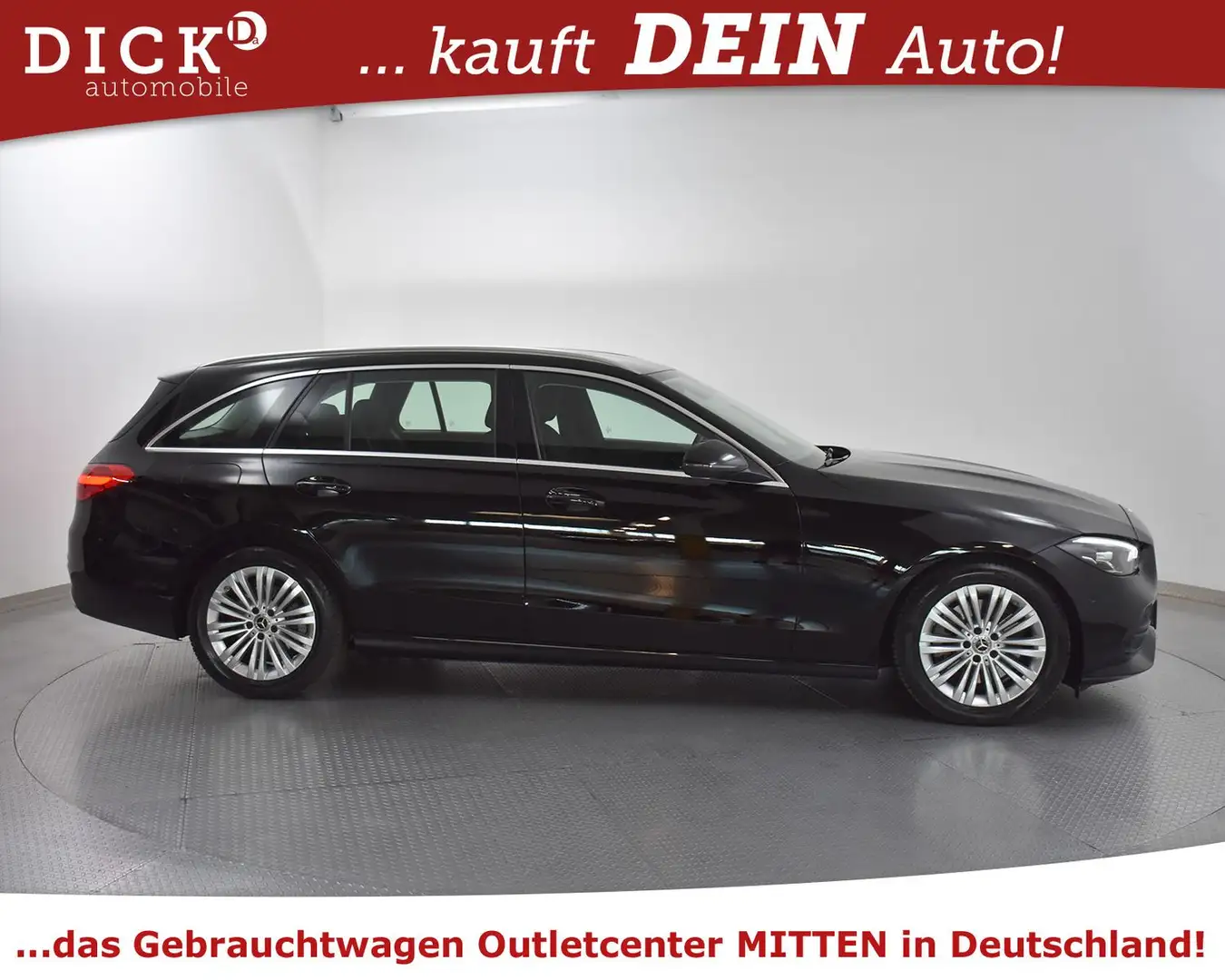 Mercedes-Benz C 300 d T 9G Avantg NAVI+KAMER+LED+VIRTU+SHZ+TEMP Schwarz - 2