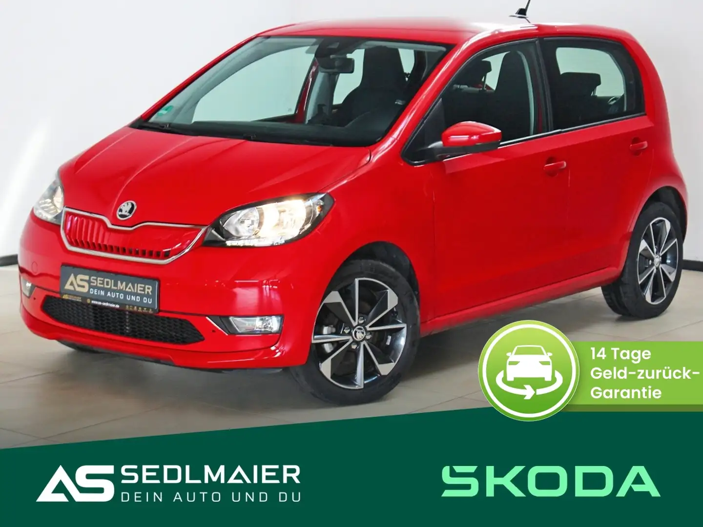 Skoda Citigo e iV Style PDC|SHZ|DAB|Klima|USB|ISOFIX Rot - 1