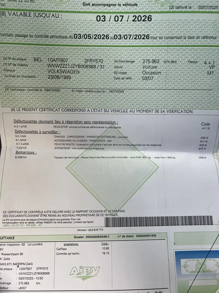 Volkswagen Golf 1.9 TDi Comfortline, foto 9
