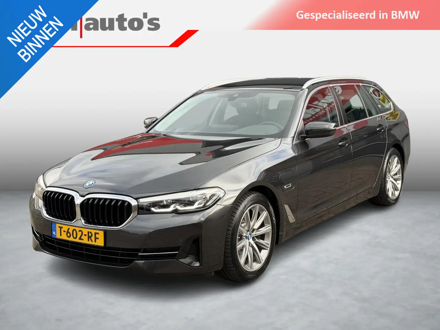 BMW 530 5-serie Touring 530e Business Edition Plus Org NL Grijs - 1