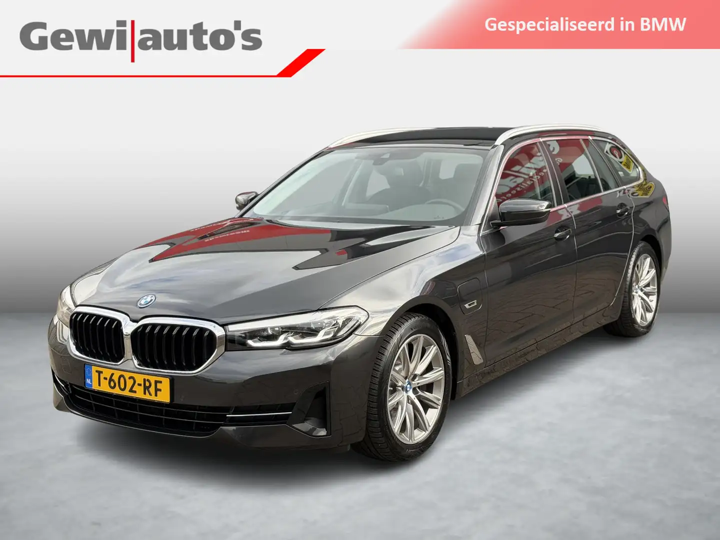 BMW 530 5-serie Touring 530e Business Edition Plus Org NL Grigio - 1