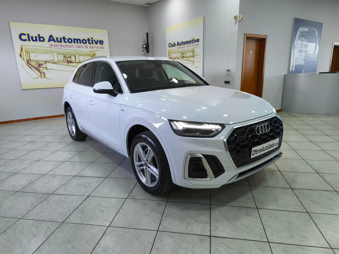 Audi Q5 Q5 40 2.0 tdi mhev S line Plus quattro s-tronic Wit - 1