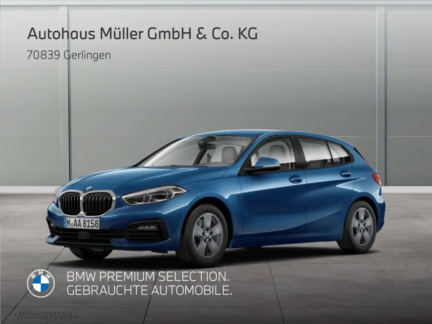 BMW 118 i 5-Türer LED DAB Tempomat SH PDC 1VB Blau - 1