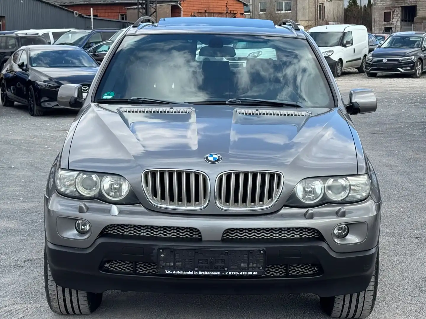 BMW X5 4.4i/SHZ/NAVI/EURO 4 Gris - 2