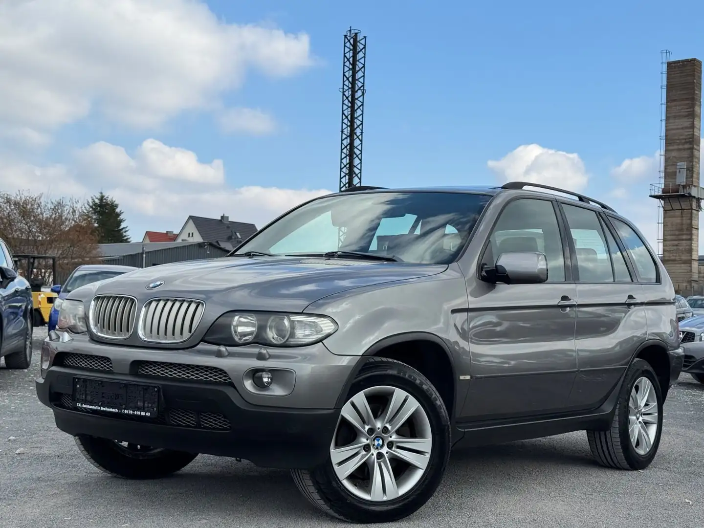 BMW X5 4.4i/SHZ/NAVI/EURO 4 Gris - 1