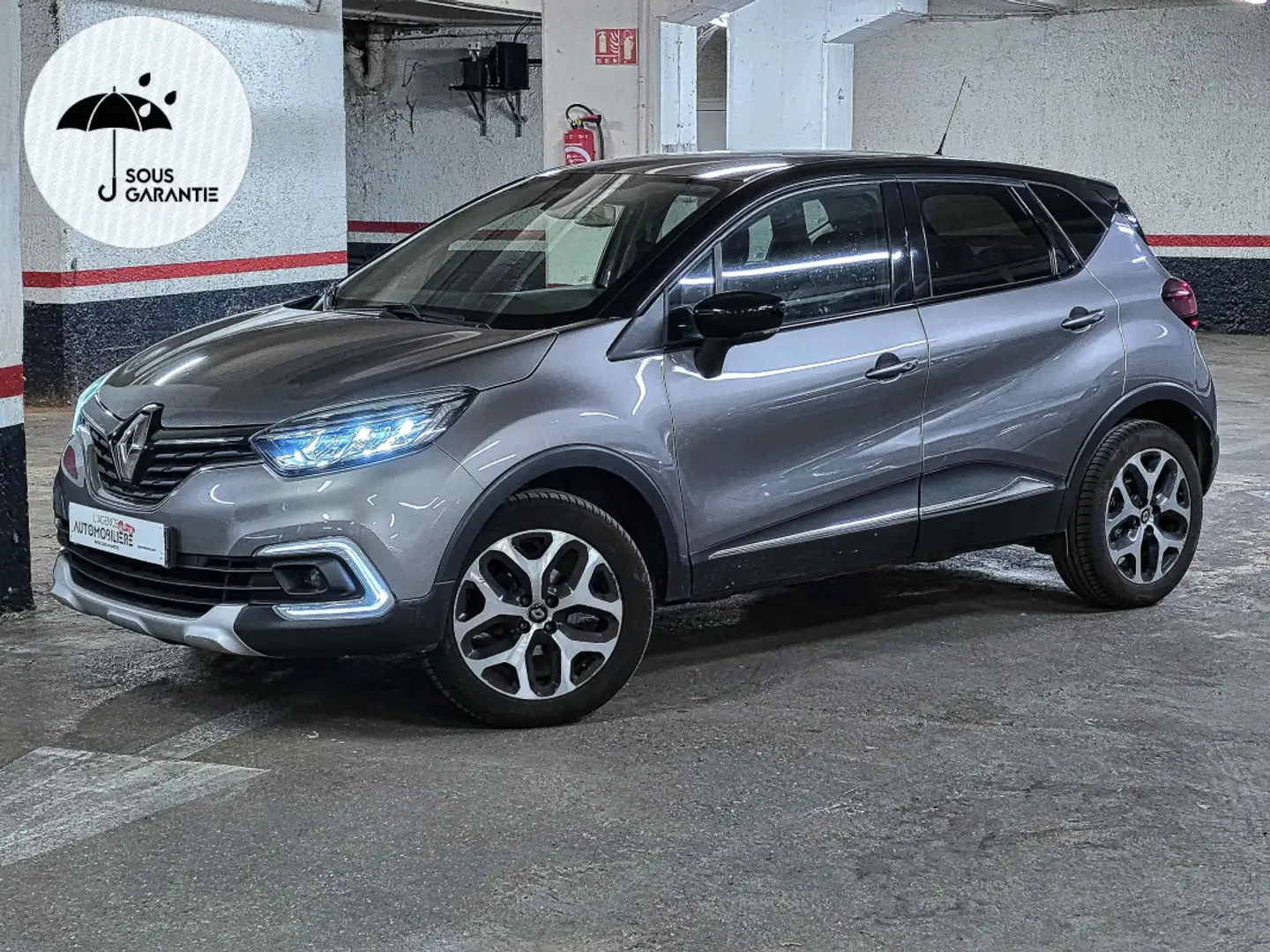 Renault Captur Phase 2 TCe 90ch Intens 66500km Grijs - 1