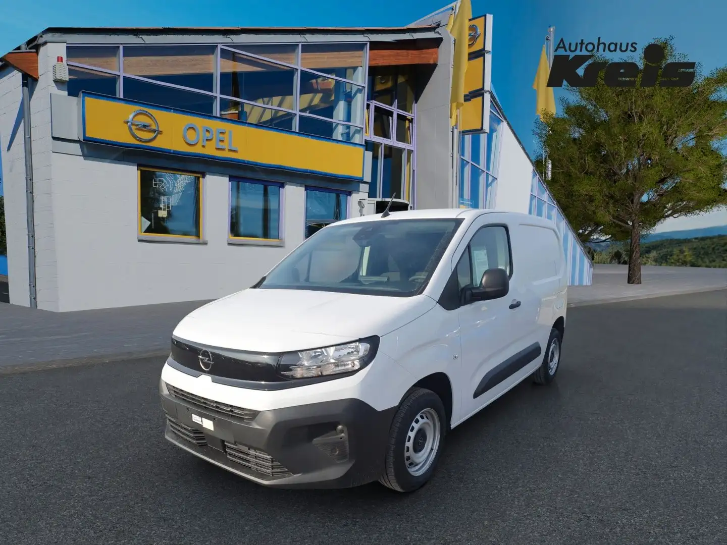 Opel Combo E Cargo 1.5D Holzboden 3 Sitzer Multi Medi Blanc - 1