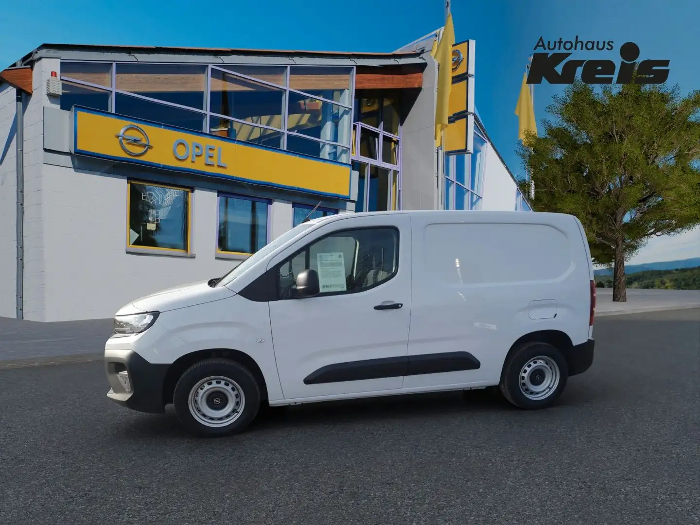 Opel Combo E Cargo 1.5D Holzboden 3 Sitzer Multi Medi Blanc - 2