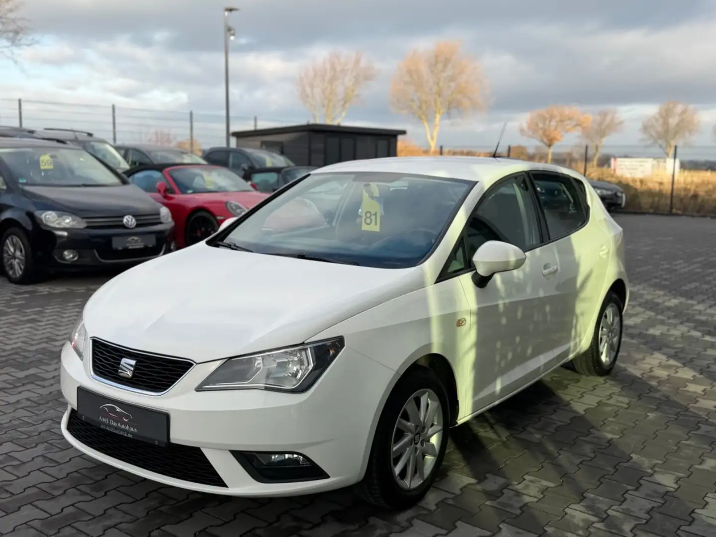 SEAT Ibiza Lim. 1.6 TDI Stylance Klima Weiß - 1