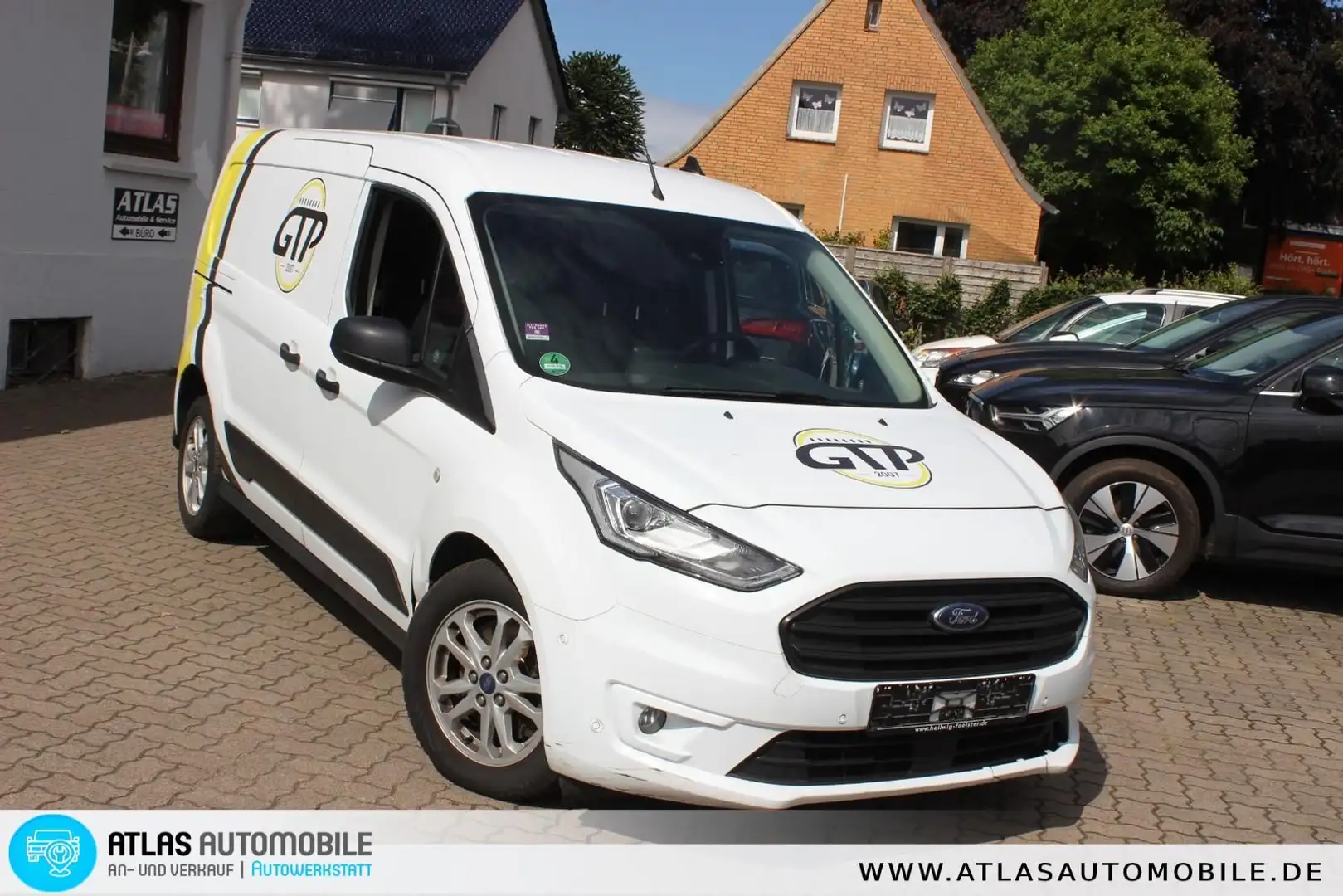 Ford Transit Connect Kasten lang 1.5 EcoBlue Aut Weiß - 1