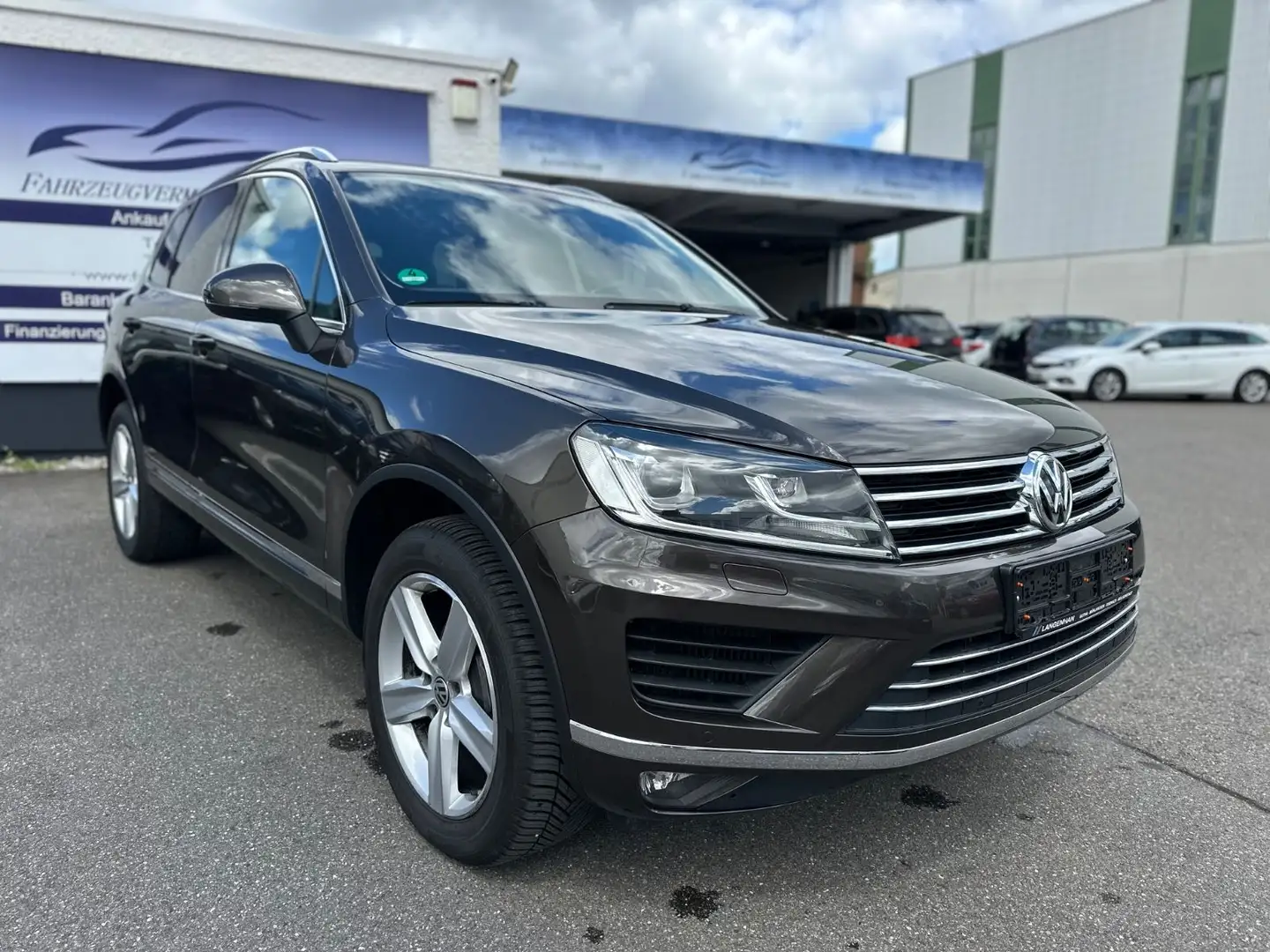 Volkswagen Touareg V6 TDI Terrain Tech 4Mot AHK Negru - 1