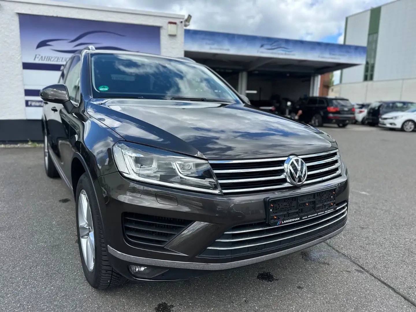 Volkswagen Touareg V6 TDI Terrain Tech 4Mot AHK Negru - 2