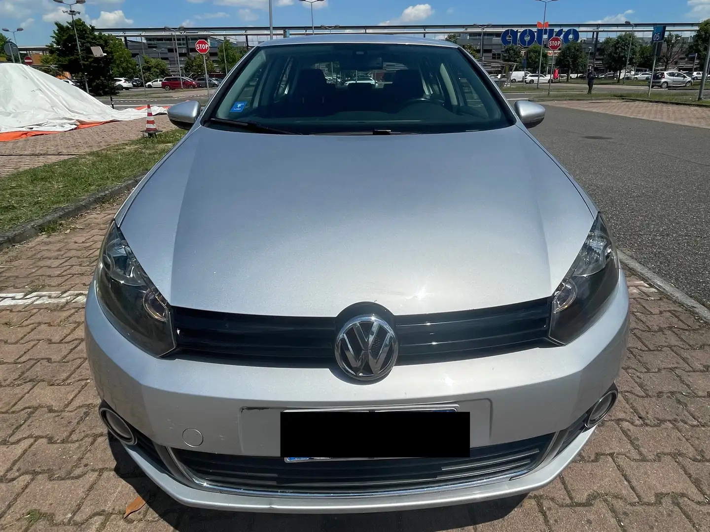 Volkswagen Golf Golf VI 2008 5p 1.6 Highline bi-fuel Silver - 1