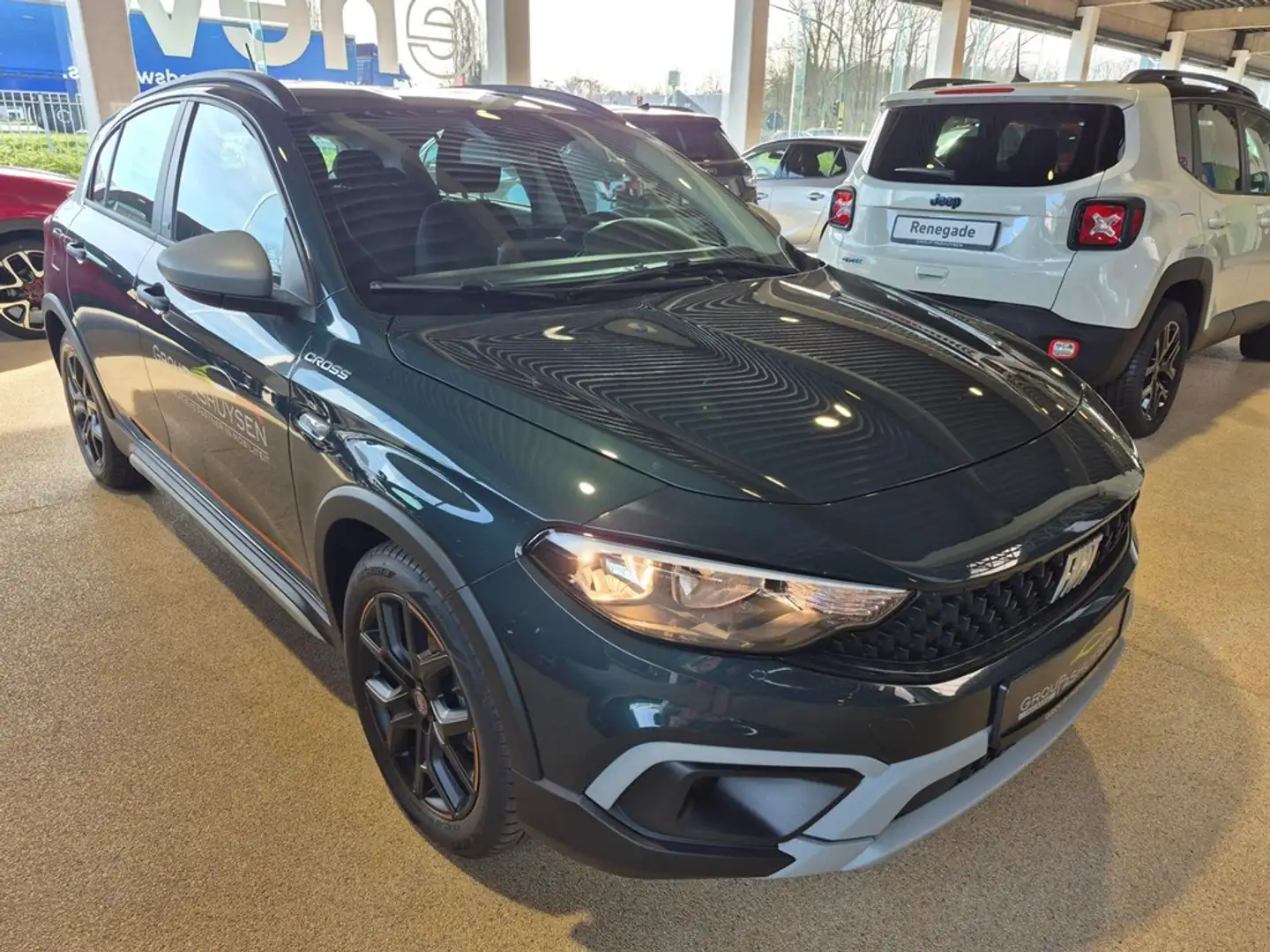 Fiat Tipo Garmin 1.5 Hybrid 130 DCT7 MY22 Groen - 2