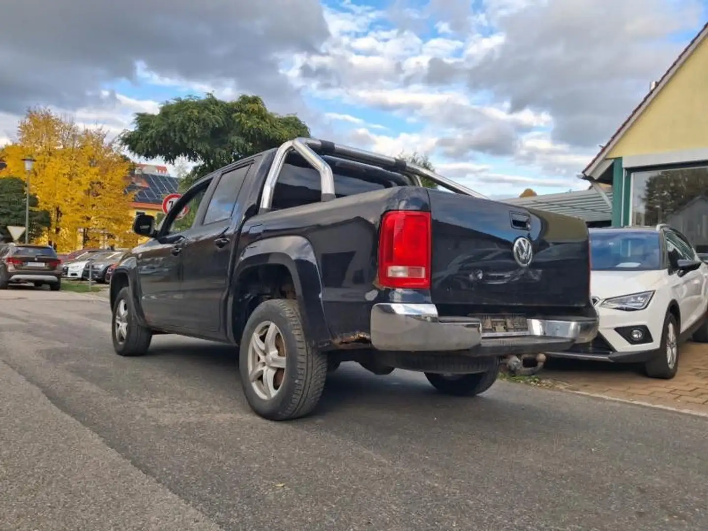 Volkswagen Amarok 2,0 TDI 4M.DSG LADERAUMABD.+AHK+PDC+NAVI Schwarz - 2