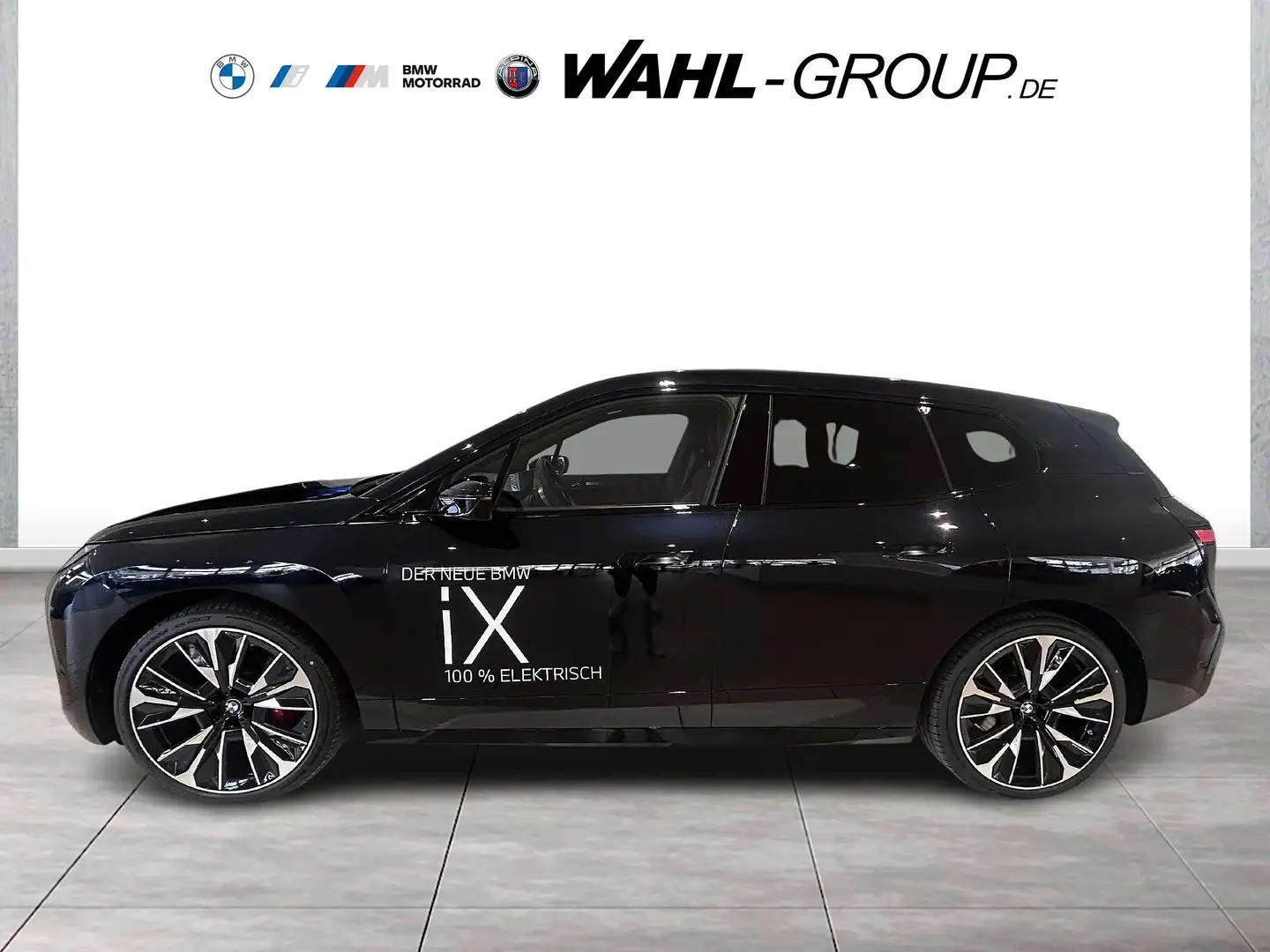 BMW iX xDrive45 M Sport Pro AHK IconicGlow Panorama 23" Negro - 2
