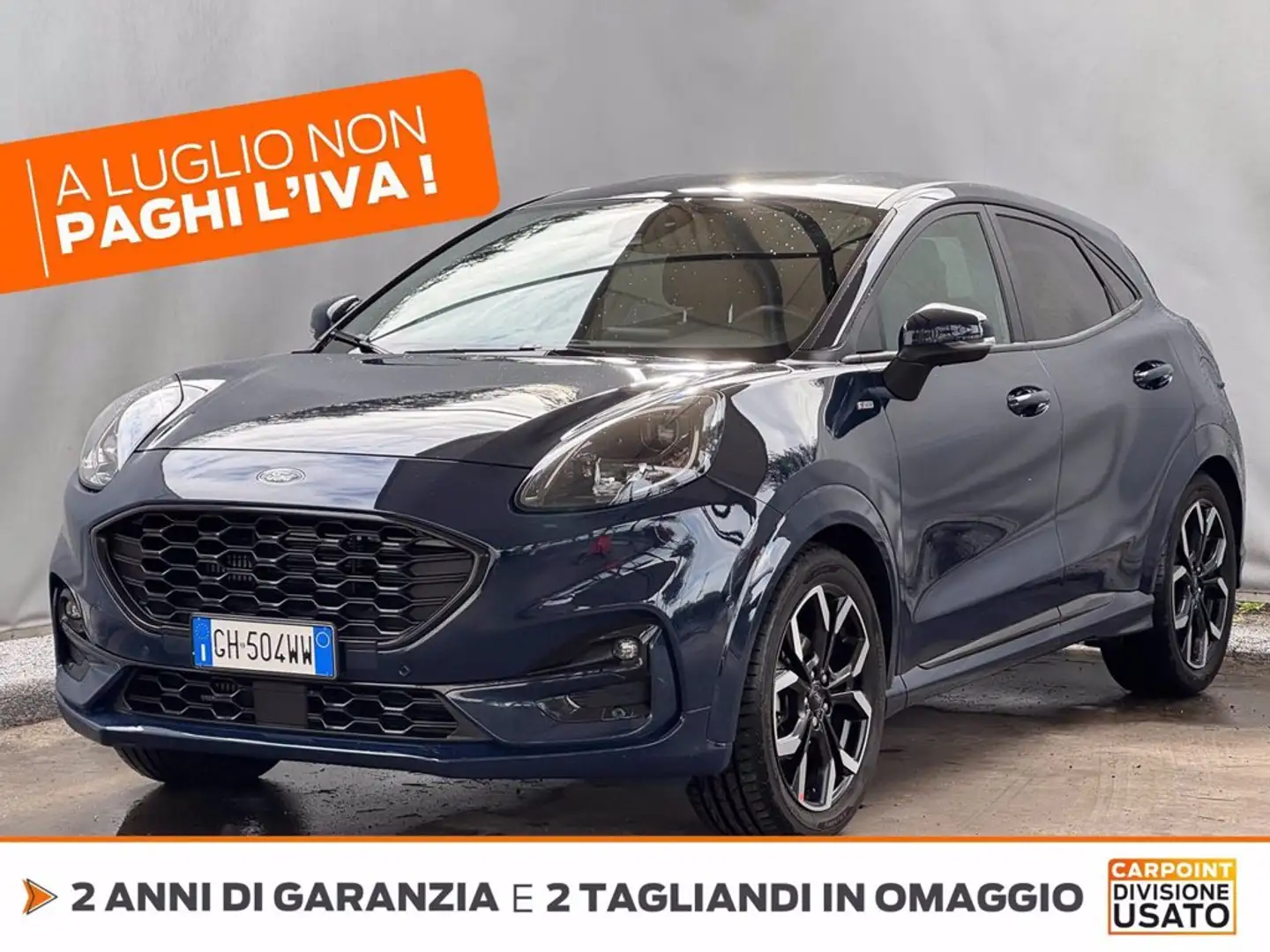 Ford Puma 1.0 ecoboost h st-line x s&s 125cv auto Blu/Azzurro - 1