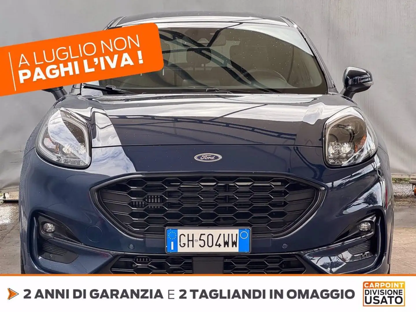 Ford Puma 1.0 ecoboost h st-line x s&s 125cv auto Blu/Azzurro - 2