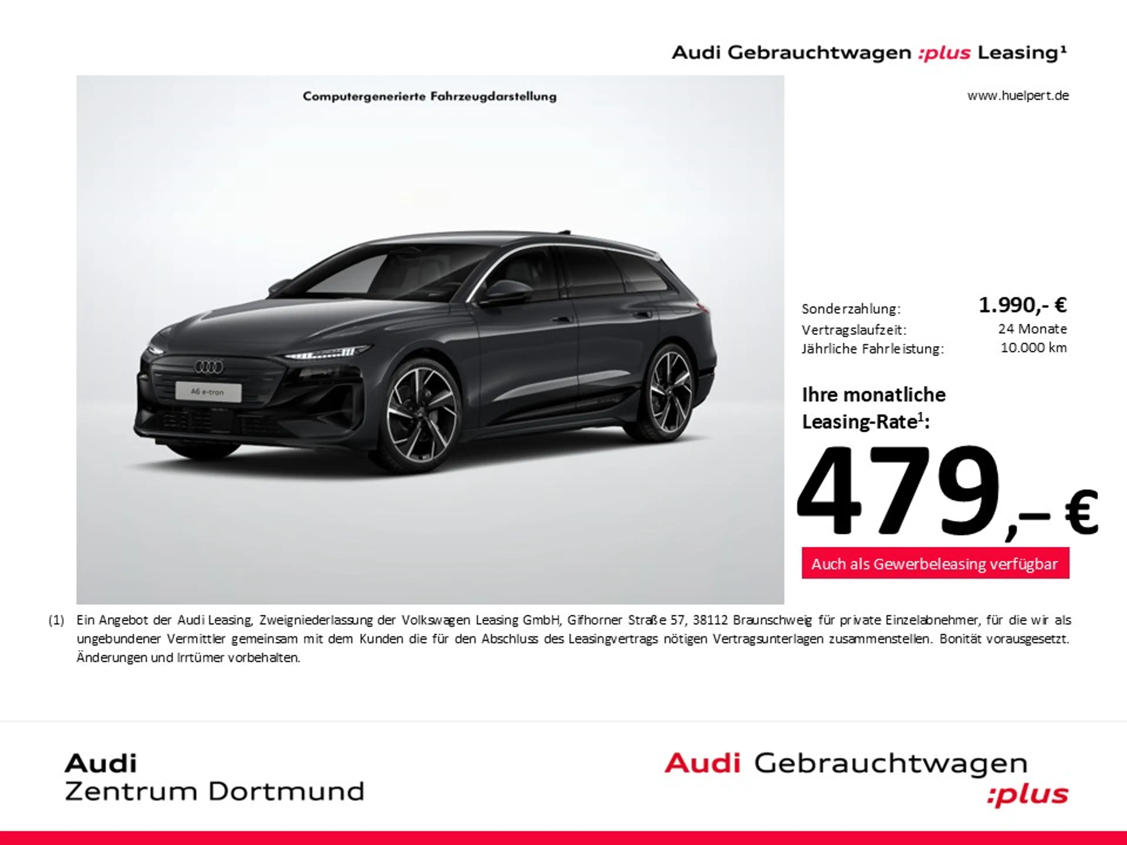 Audi A6 e-tron Avant performance advanced B&O AHK ACC — photo 2