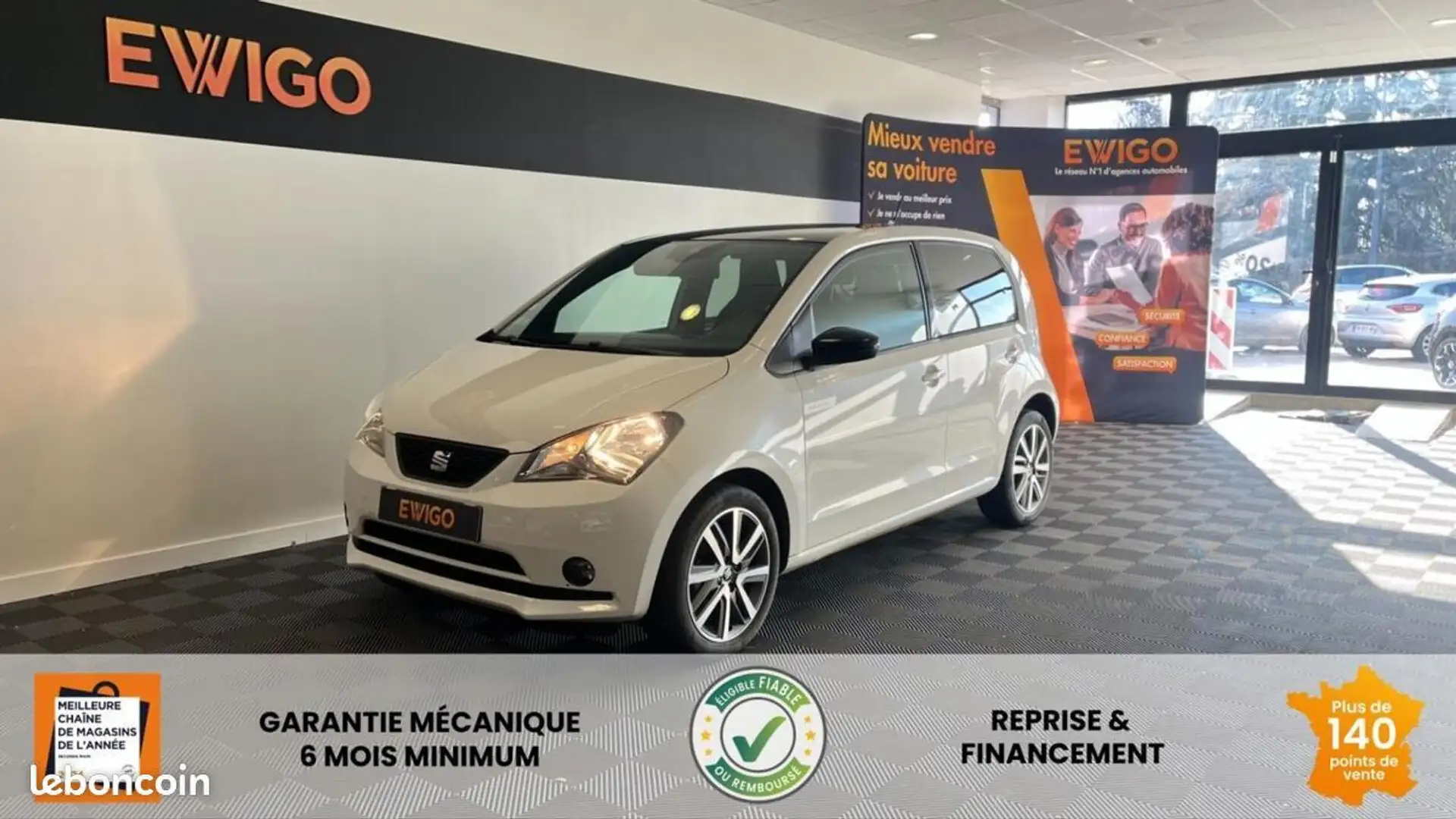 SEAT Mii ELECTRIC 83ch 36.8KWH PLUS %2B 4 PNEUS NEUFS Wit - 1