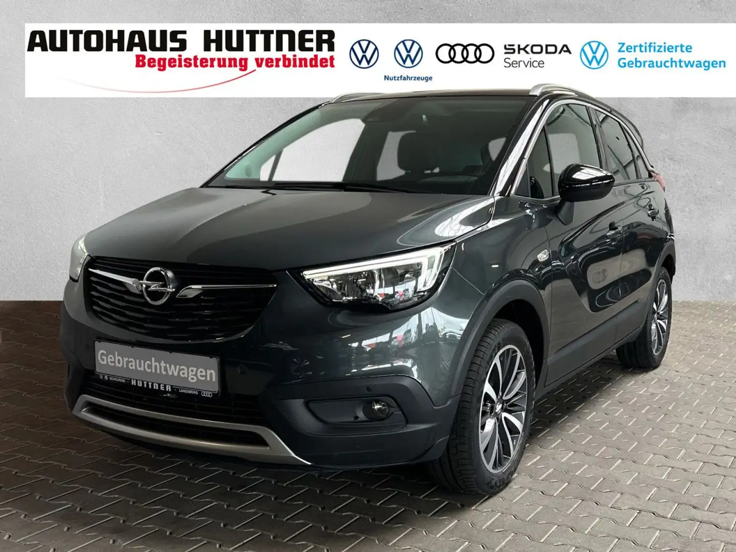 Opel Crossland X INNOVATION 1.2 Turbo AHK RÜCKFAHRKAMER Gris - 1