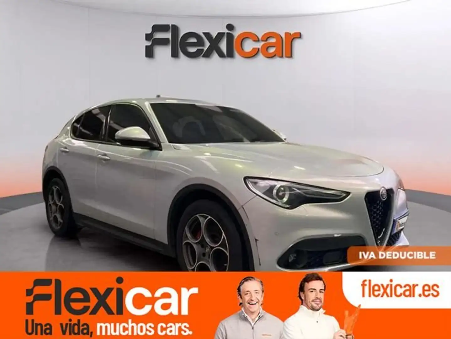 Alfa Romeo Stelvio 2.2 Diesel 140kW (190cv) SPRINT AWD Gris - 1