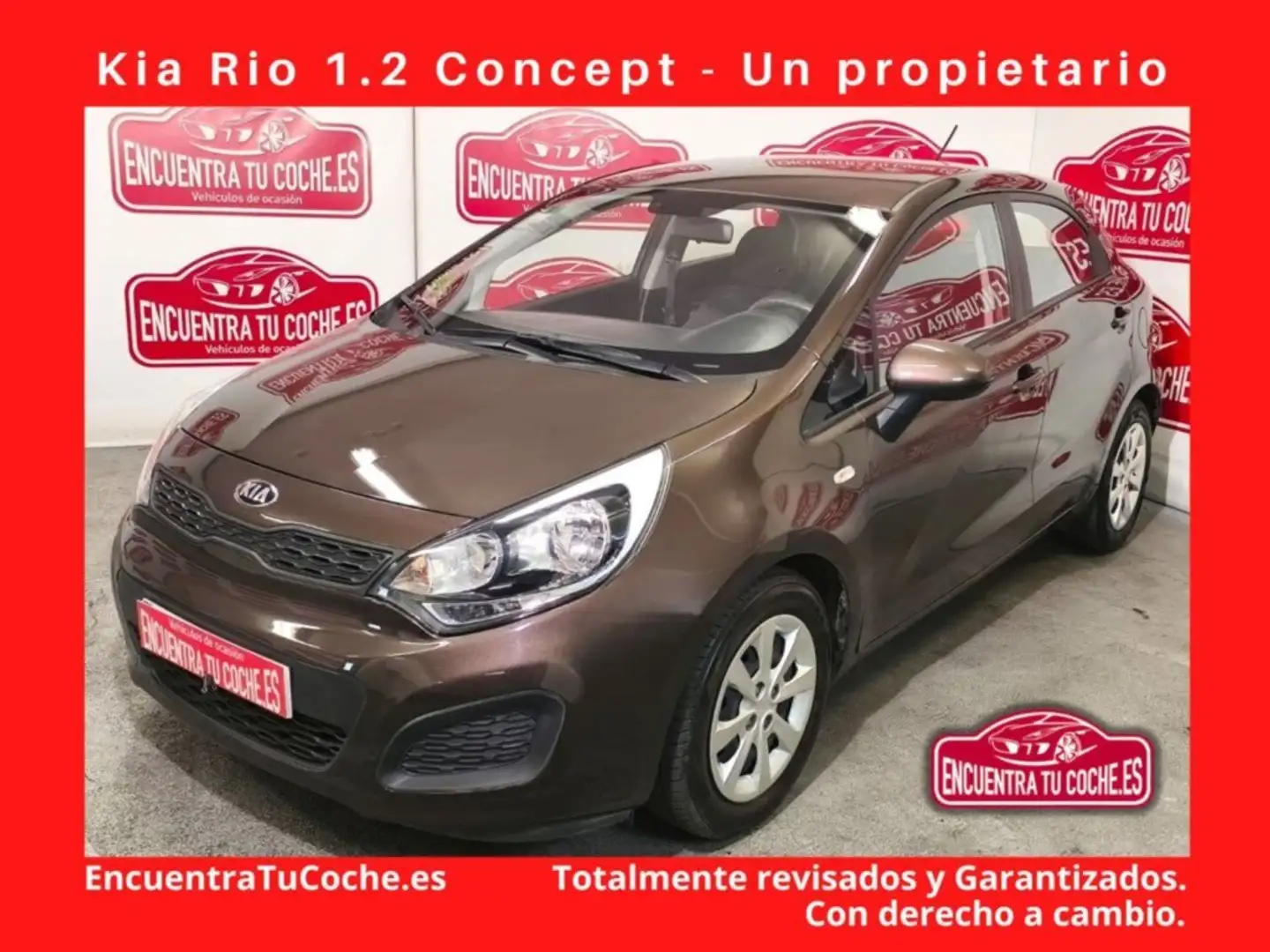 Kia Rio 1.2 Concept Marrón - 1