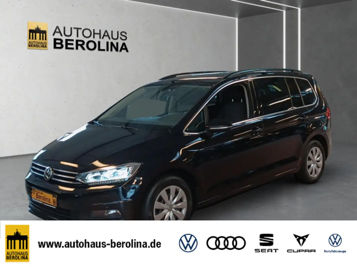 Volkswagen Touran 1.4 TSI Comfortline DSG *7-Sitzer*ACC* Schwarz - 1