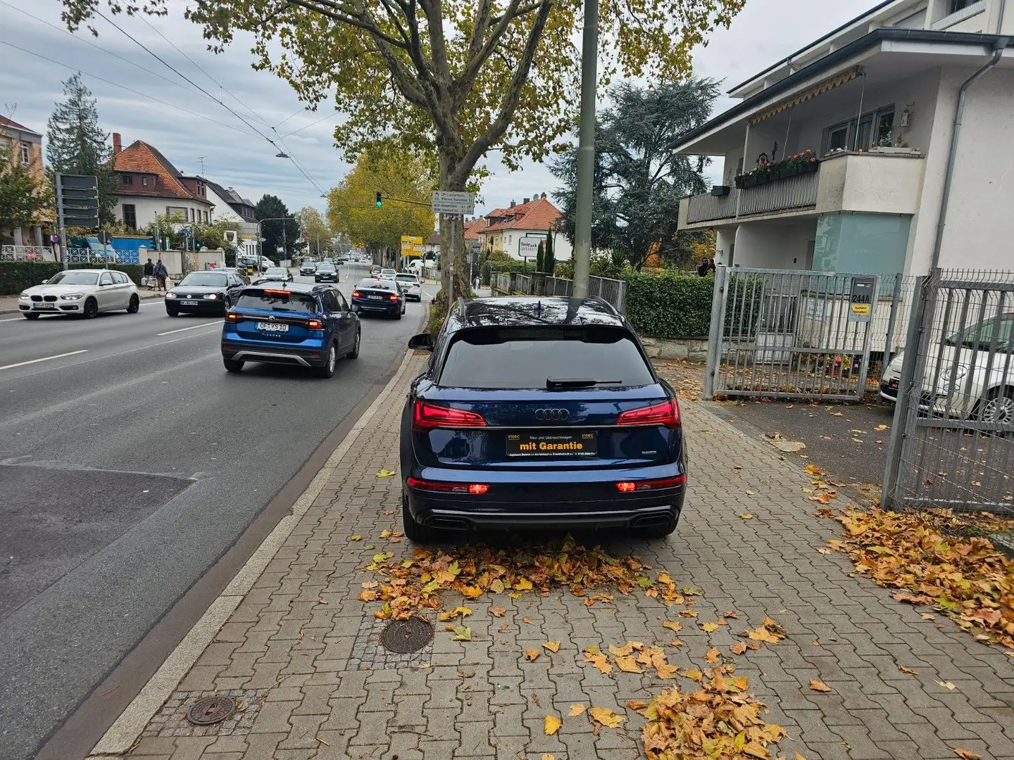 Audi Q5 40 TDI quattro S line Autom,Navi,Kamira,1.Hd Blau - 2