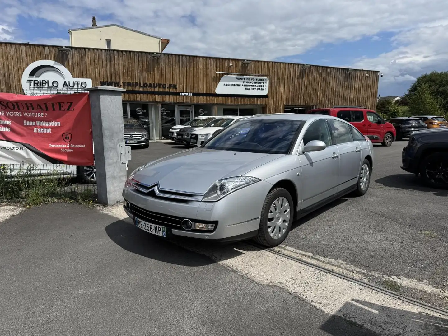 Citroen C6 2.2 HDi 16V FAP - 173 Lignage Gps + Radar AR + Cli Gris - 1