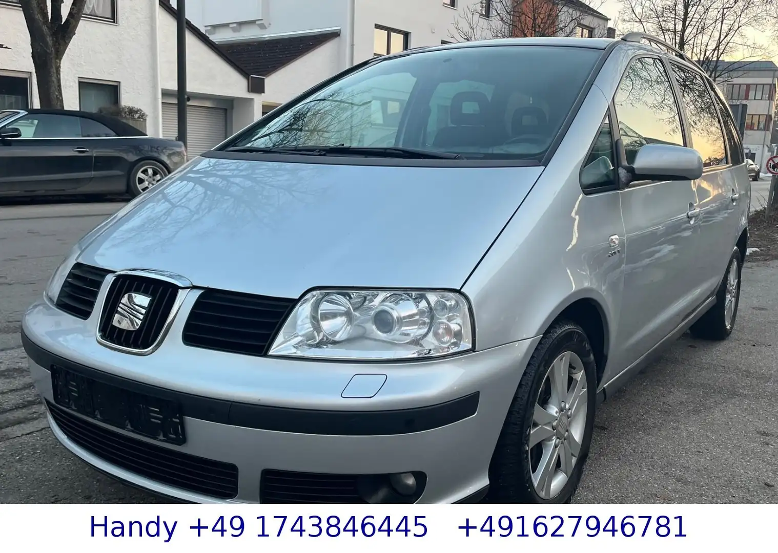 SEAT Alhambra Sport 1.8i Automatik/ 1.HAND/7-Sitzer Silber - 1