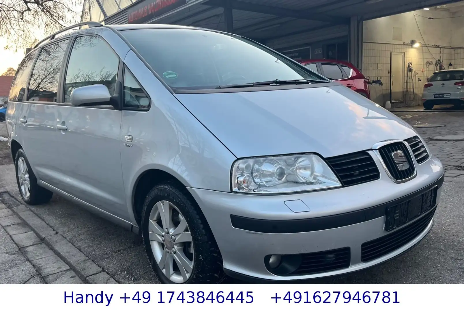 SEAT Alhambra Sport 1.8i Automatik/ 1.HAND/7-Sitzer Silber - 2