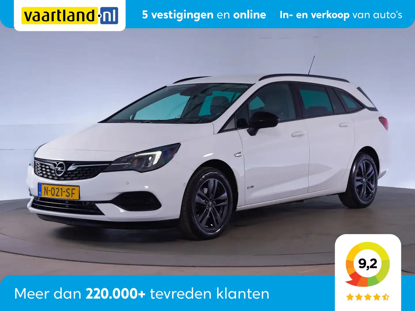 Opel Astra SPORTS TOURER 1.2 Turbo Design & Tech [ LED Navi C Blanc - 1