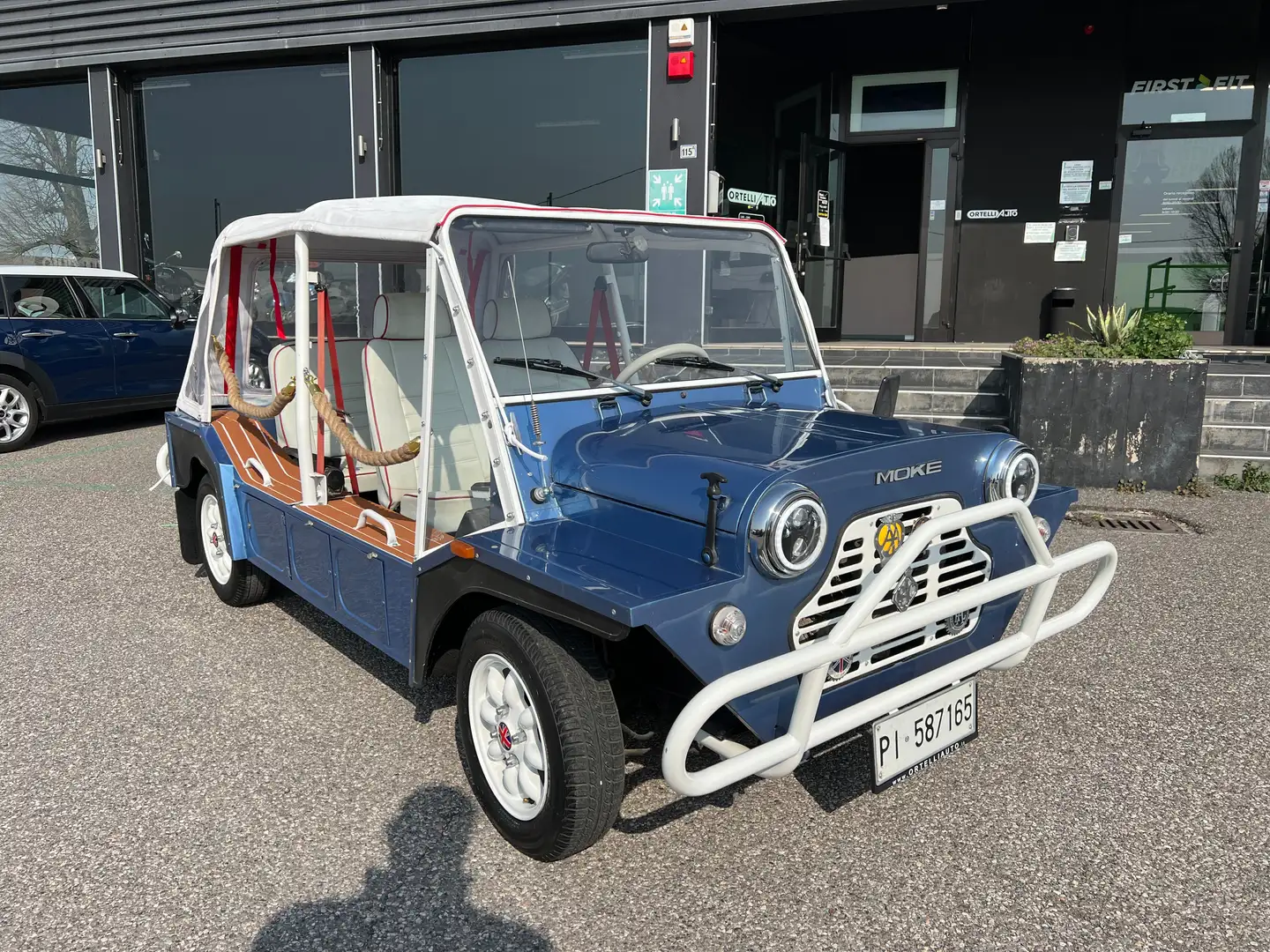 Austin Mini Moke portugal Azul - 1