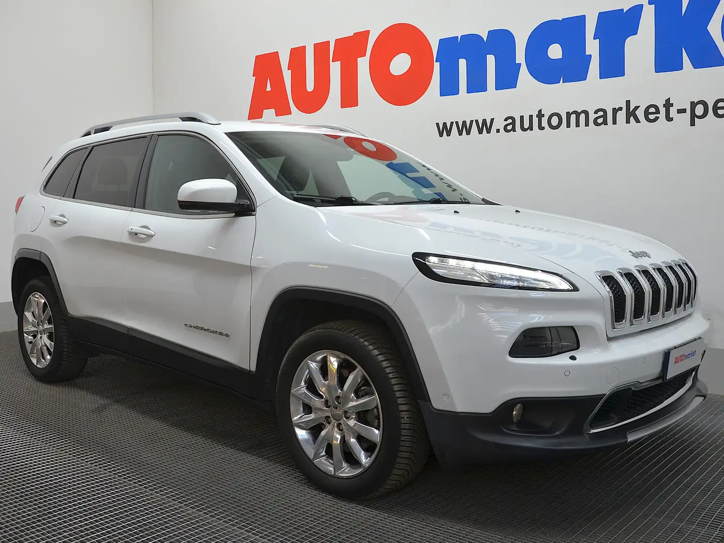 Jeep Cherokee 2.2 mjt Limited 4wd active drive auto Bianco - 2