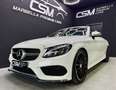 Mercedes-Benz C 220 Cabrio 220d 9G-Tronic Blanc - thumbnail 1