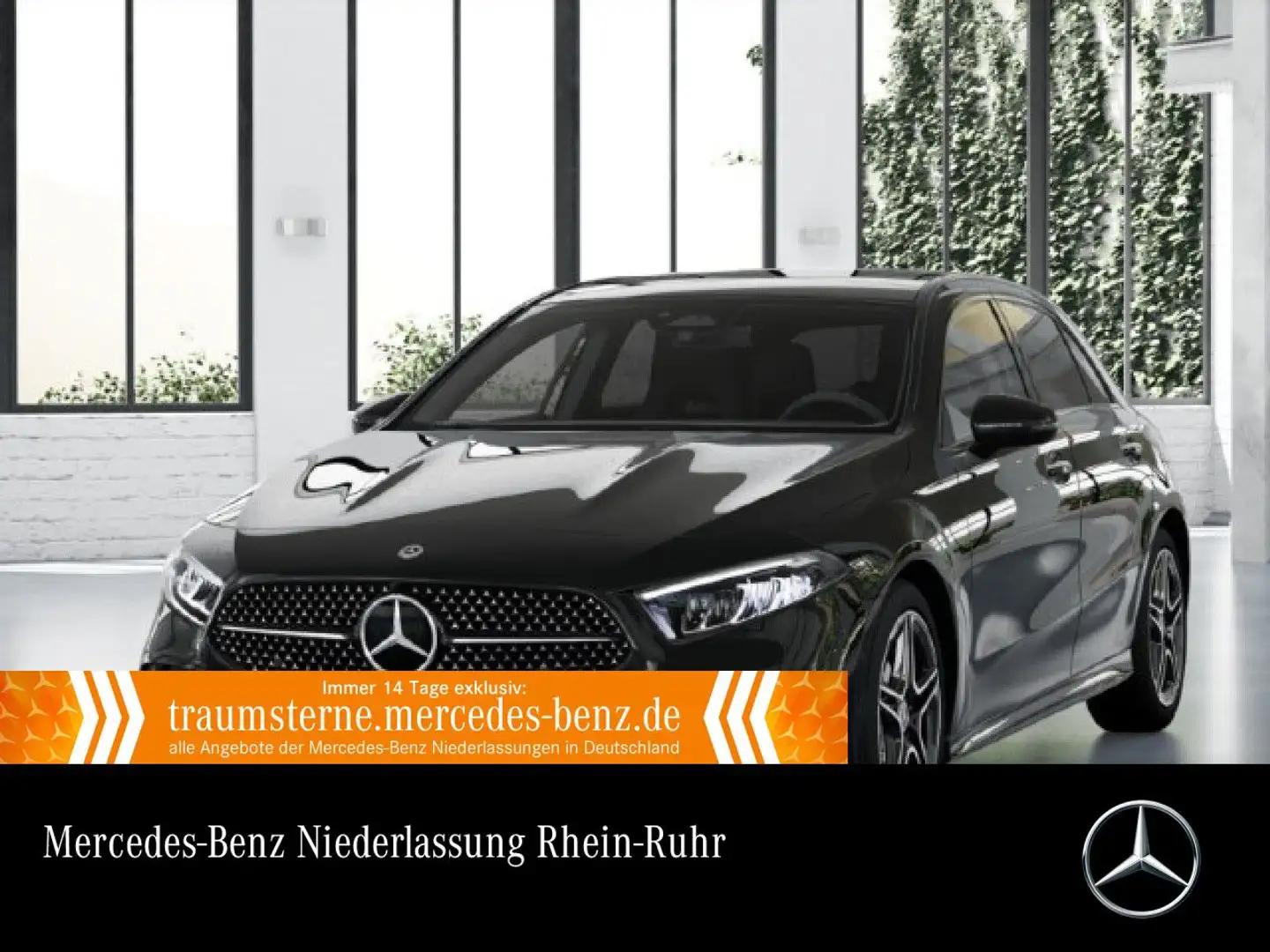 Mercedes-Benz A 200 AMG+NIGHT+PANO+LED+KAMERA+KEYLESS+7G Schwarz - 1