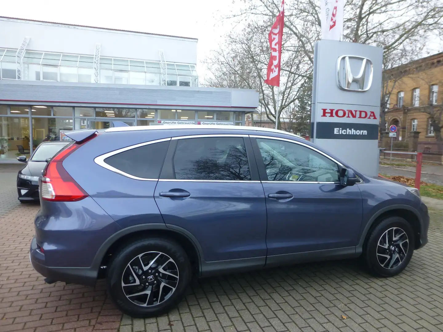 Honda CR-V 1,6i-DTEC 4WD Elegance Automatrik Blau - 1