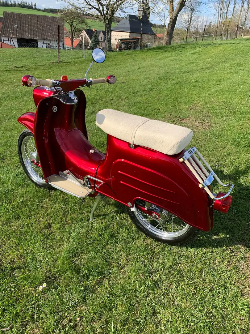 Simson KR 51 KR51/2L Schwalbe Sonderlackierung Einzelstück Červená - 2