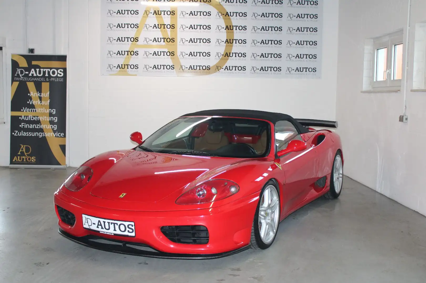 Ferrari 360 Spider F1 ROSSO +NOVITEC+CARBON+ Rouge - 1