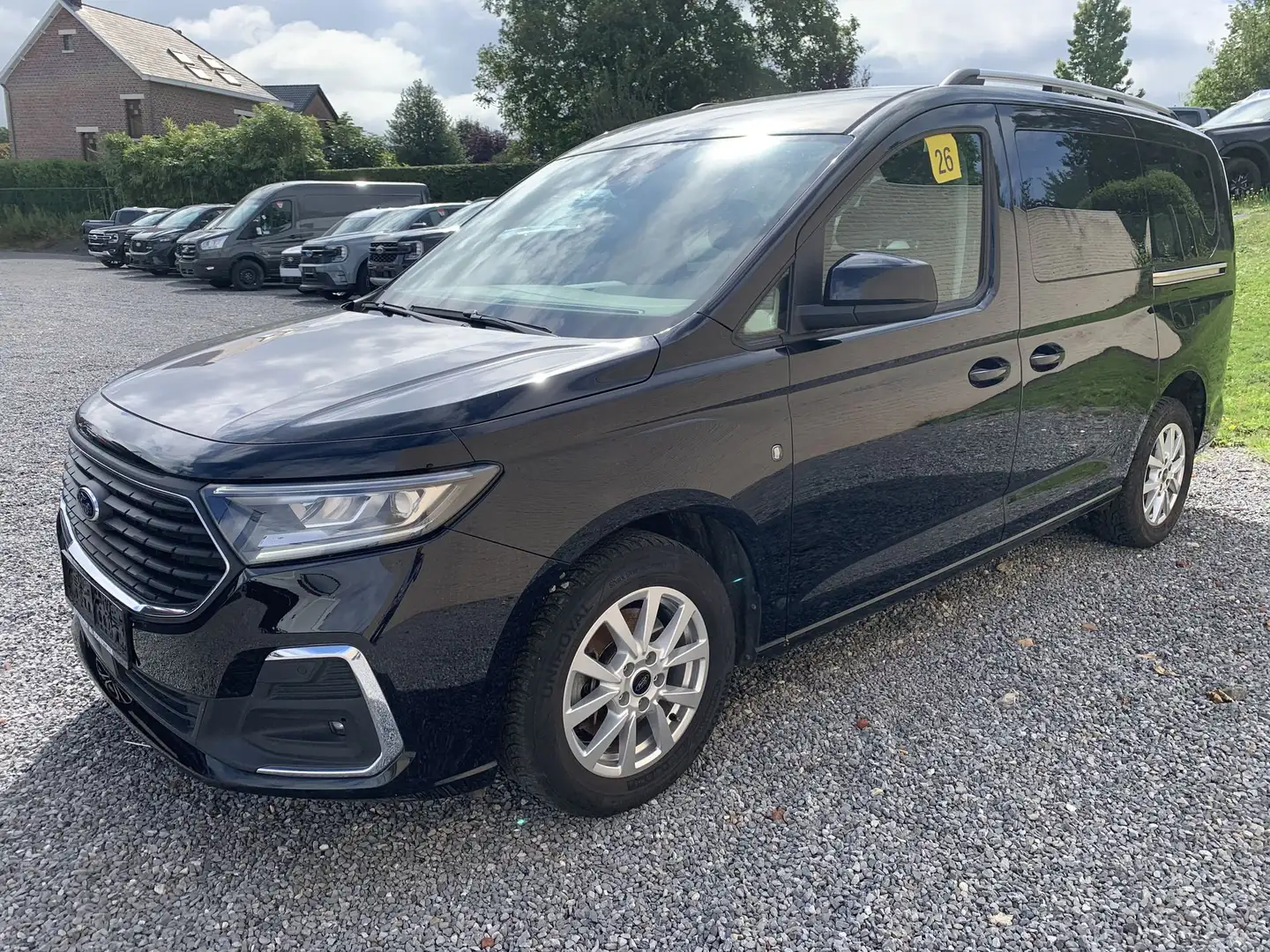 Ford Tourneo Connect Ecoboost Titanium Grand Gris - 1