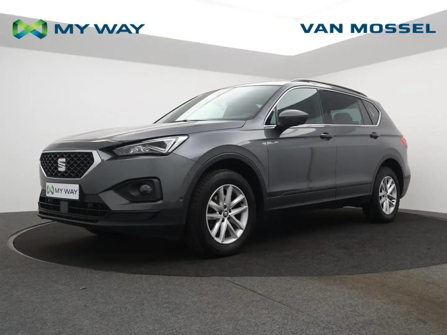 SEAT Tarraco Tarraco Style 1.5TSI 150PK *7 PL*NAVI*CRUISE*ZETEL Grijs - 1